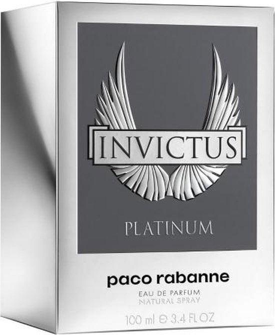 Paco Rabanne Invictus Platinum - 100 ml - eau de parfum spray - herenparfum