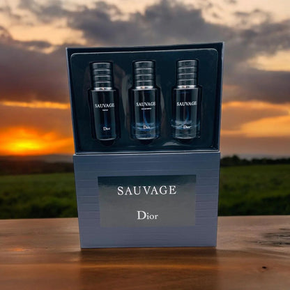 Dior Sauvage Gift Set - 3 x 30 ml